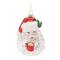 Glass Santa with Hot Cocoa Christmas Ornaments, 6ct.